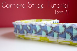 camera strap tutorial