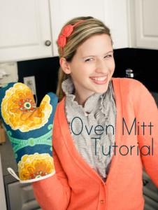 oven mitt tutorial