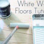 White Wood Floors Tutorial