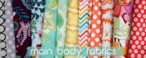 main body fabrics